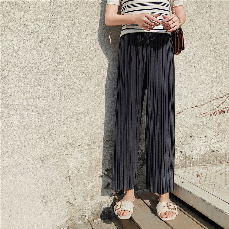 Wide Stylish Trousers for Women | Bordeaux