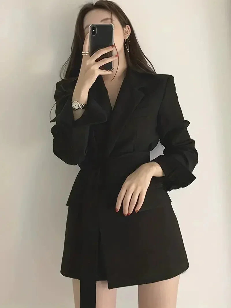 Elegant Stylish Short Blazer Dress | Jilliane