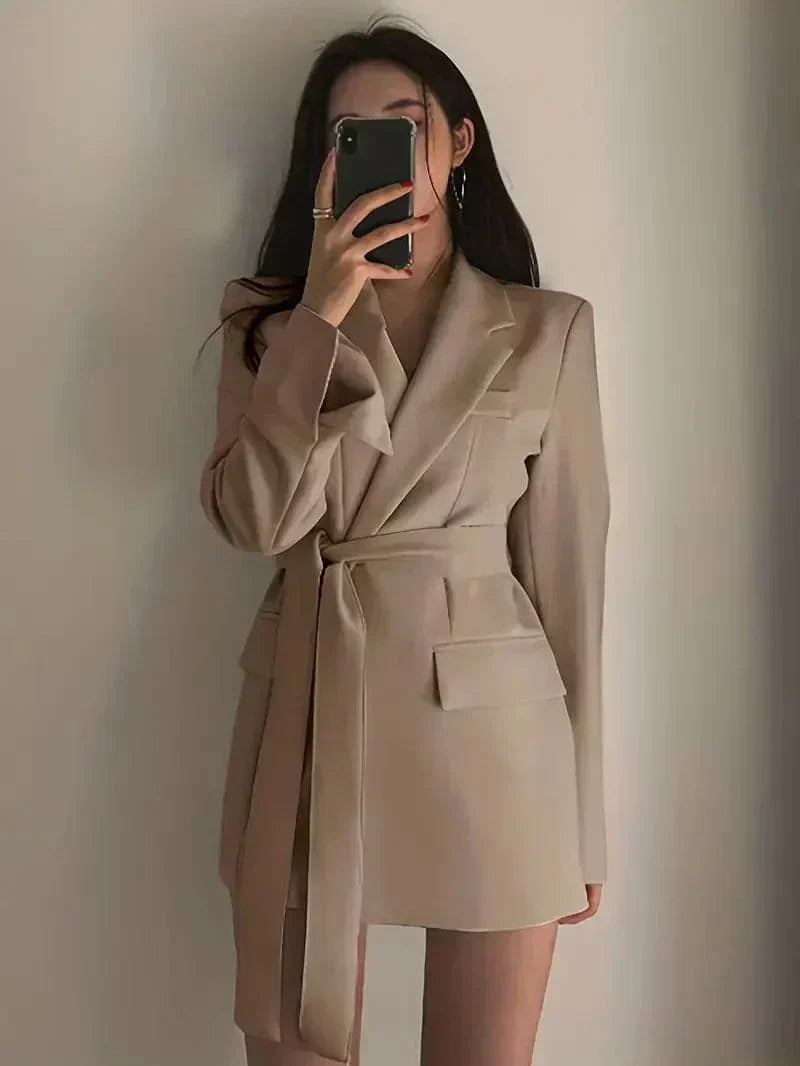 Elegant Stylish Short Blazer Dress | Jilliane