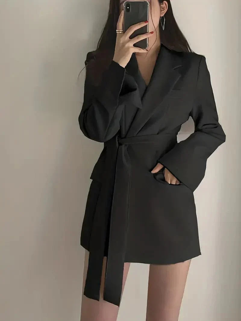 Elegant Stylish Short Blazer Dress | Jilliane