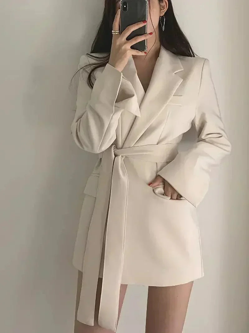 Elegant Stylish Short Blazer Dress | Jilliane