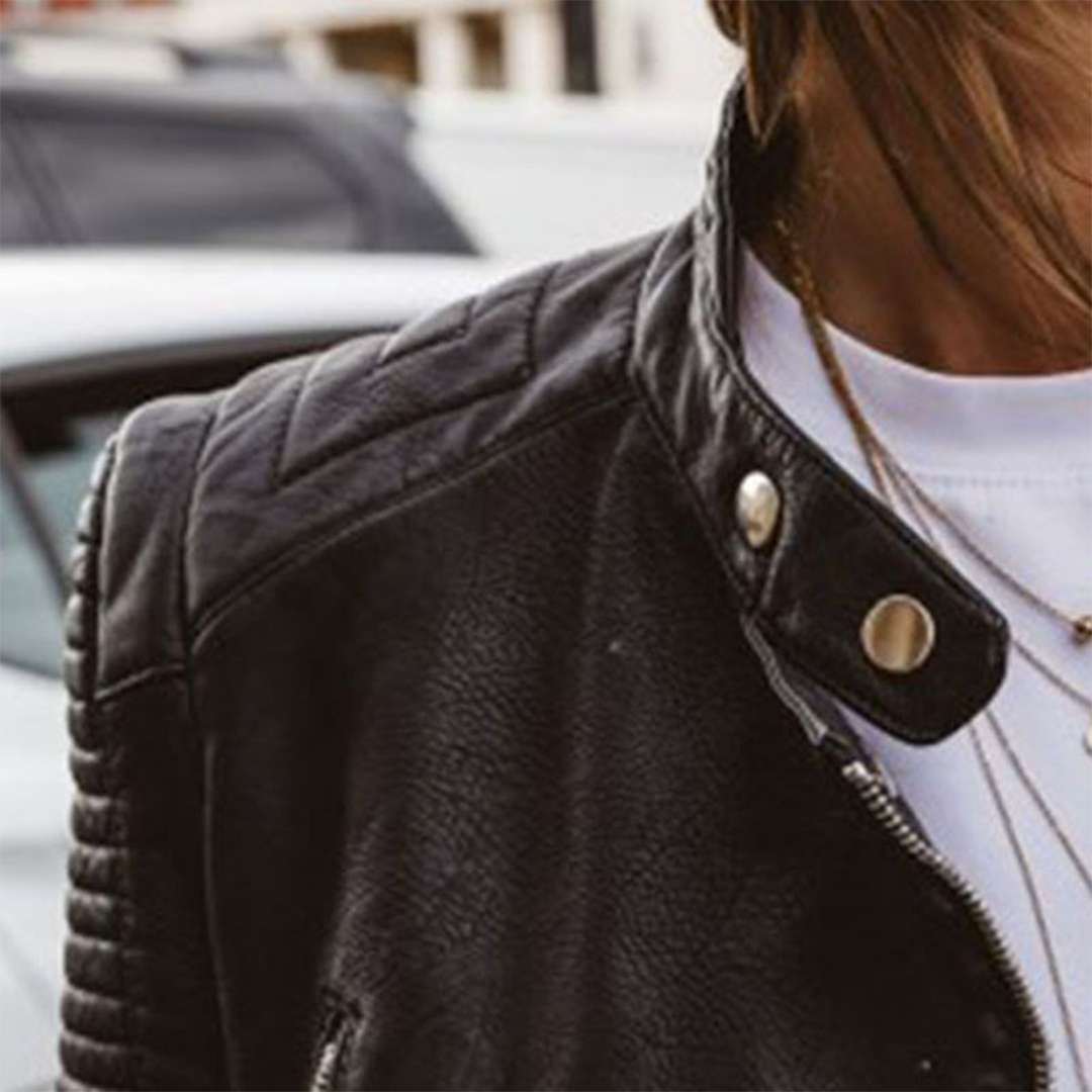 Stylish Leather Jacket for Women | Alison
