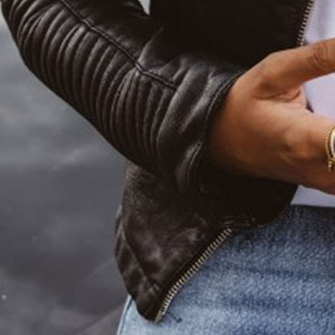 Stylish Leather Jacket for Women | Alison
