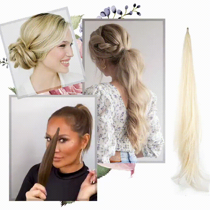 Direct length and volume without hassle | Leah™ | 1+1 FREE