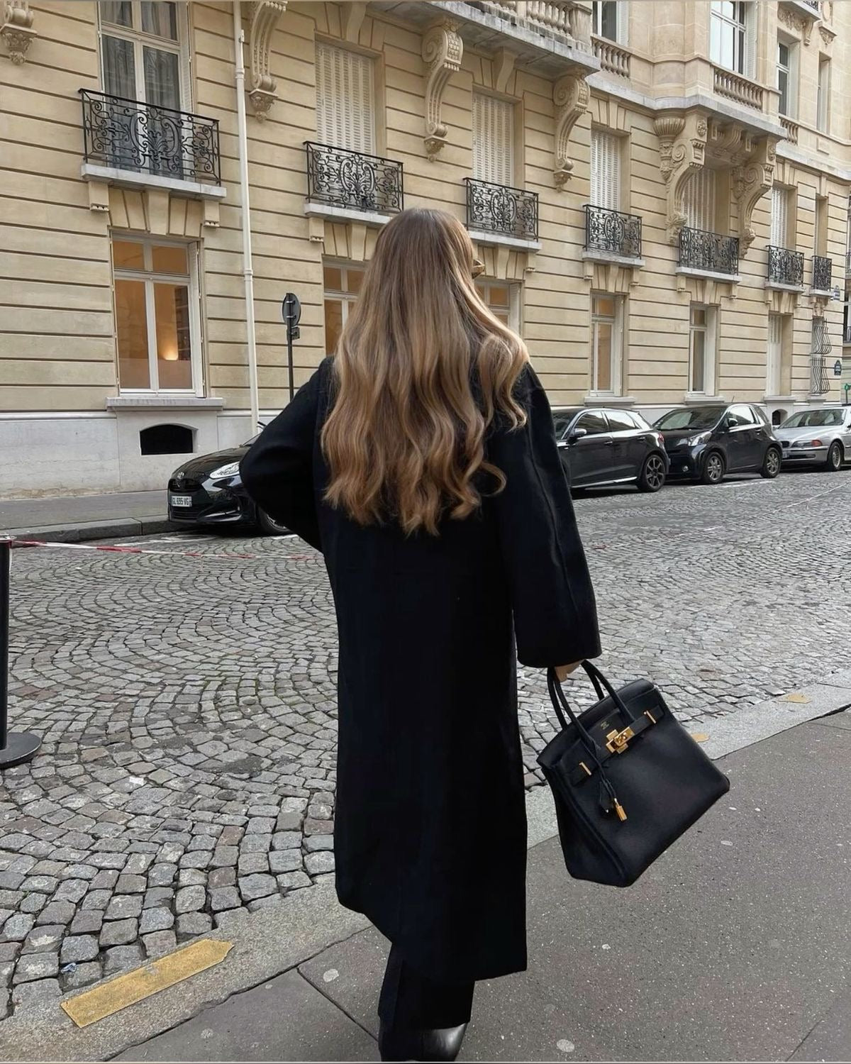 Refined Long Wool Coat | Saphira