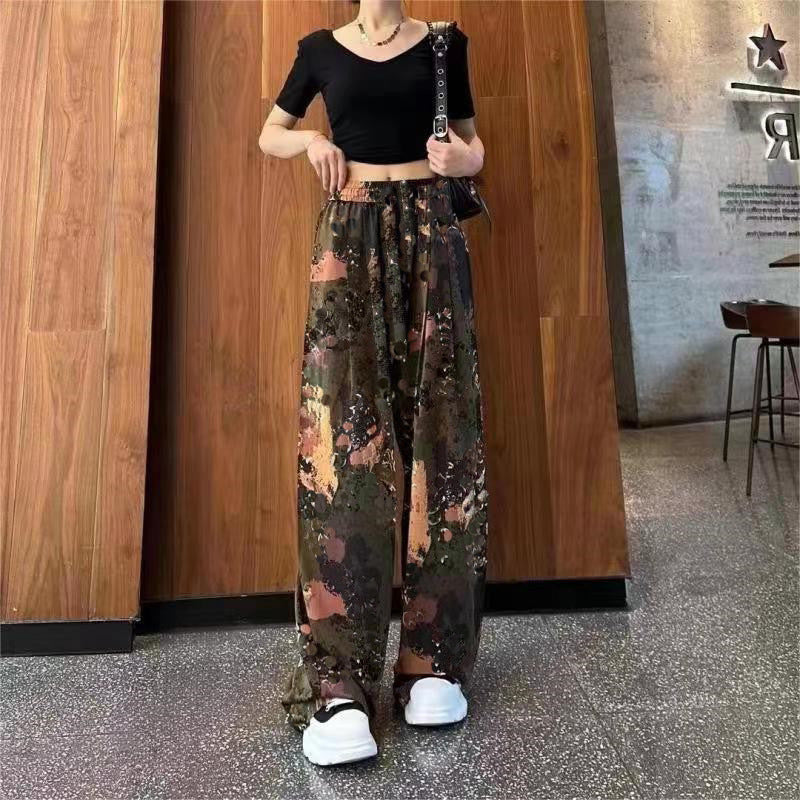 Unique Comfortable Trousers with Print | Sabrina