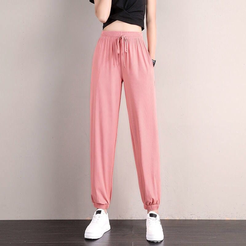 Comfy Stretch Lounge Trousers for Women | Rini