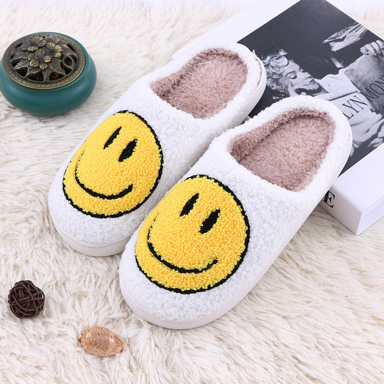 Caldi e accoglienti Happy Home Smile pantofole | Smiley