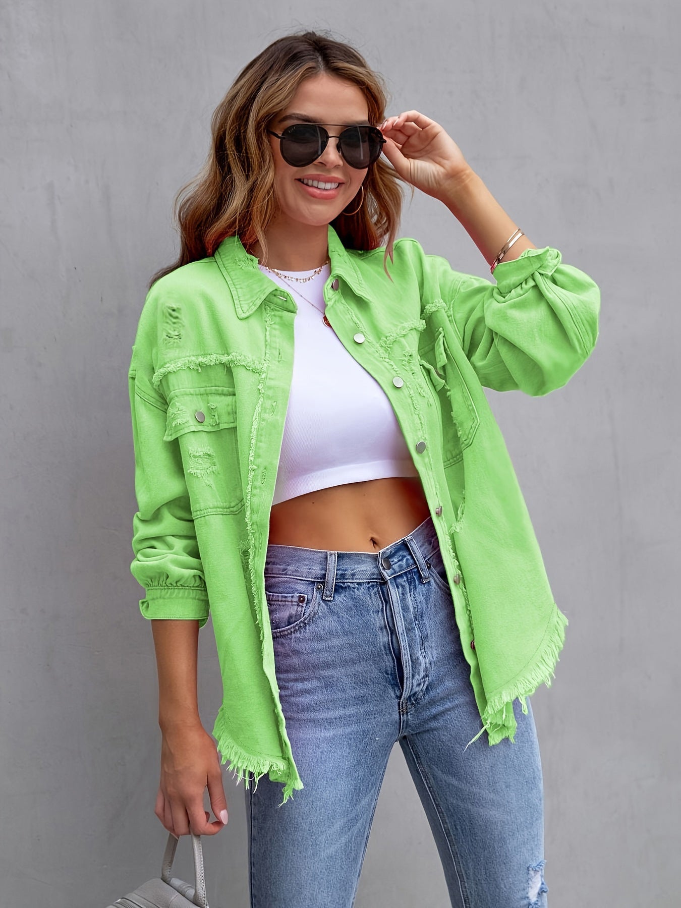 Stylish Denim Jacket for Women | Veronica