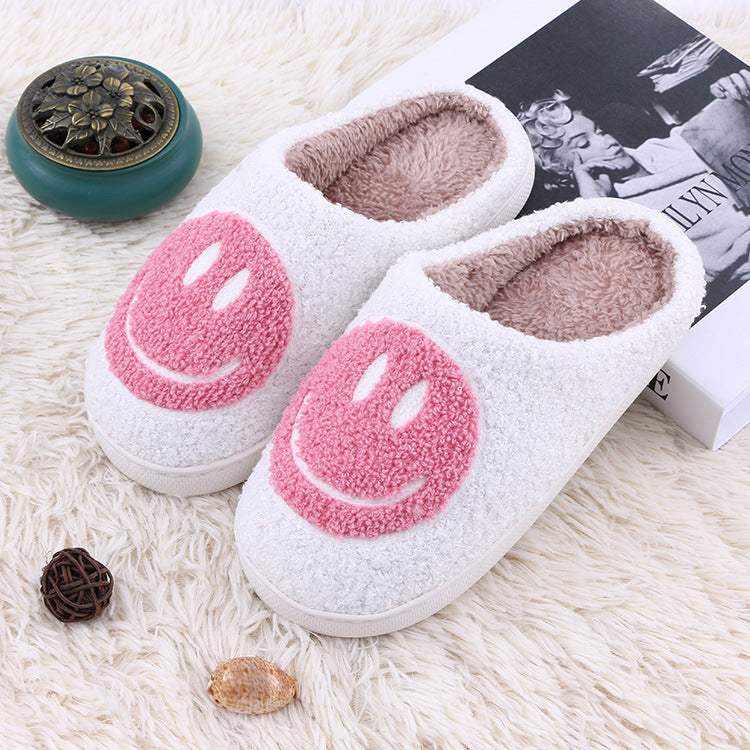 Caldi e accoglienti Happy Home Smile pantofole | Smiley