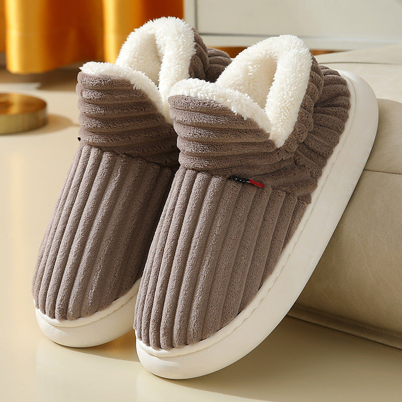Pantofole interne calde con sensazione di peluche | Sera