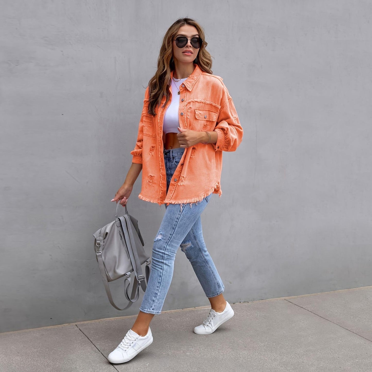 Stylish Denim Jacket for Women | Veronica