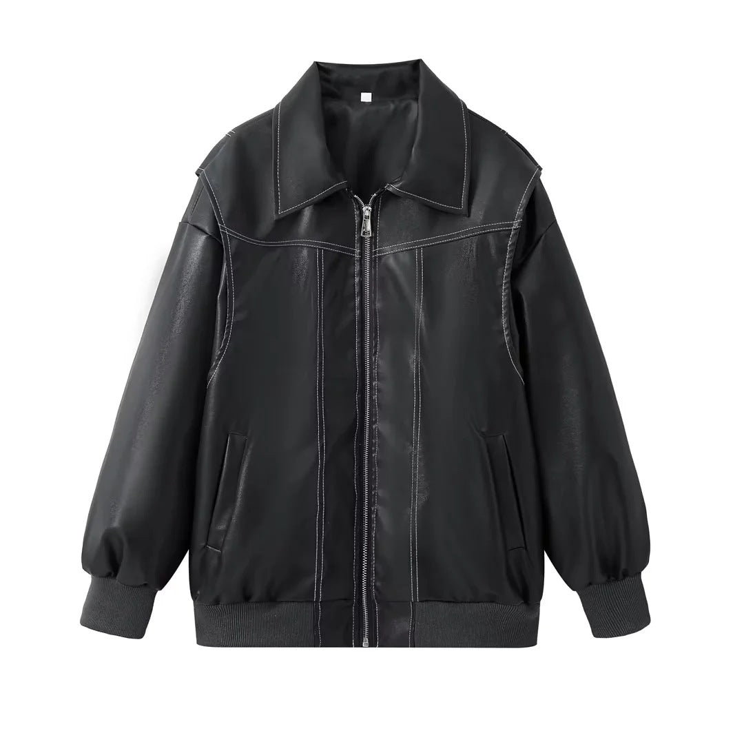 Stylish Timeless Leather Jacket | Skye