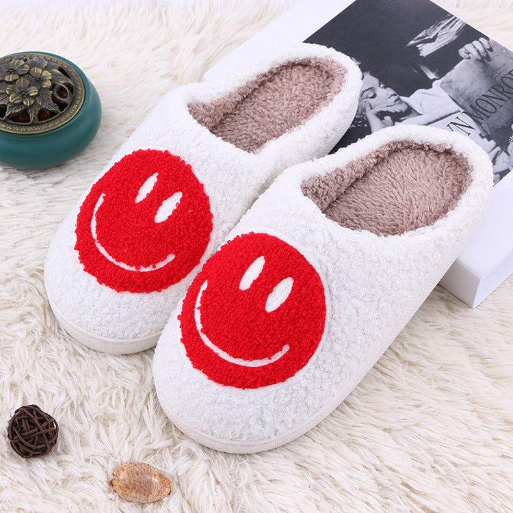 Caldi e accoglienti Happy Home Smile pantofole | Smiley