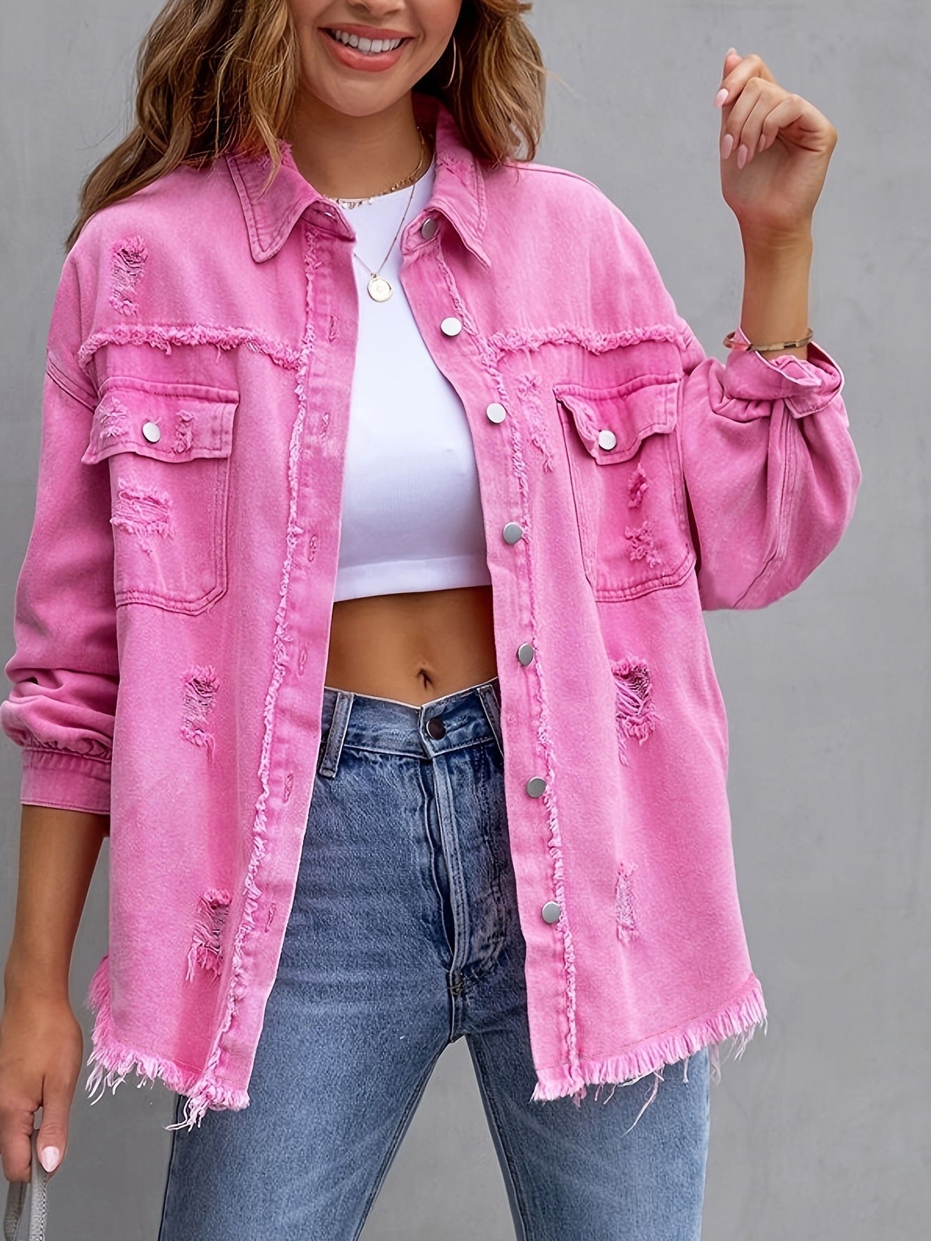 Stylish Denim Jacket for Women | Veronica