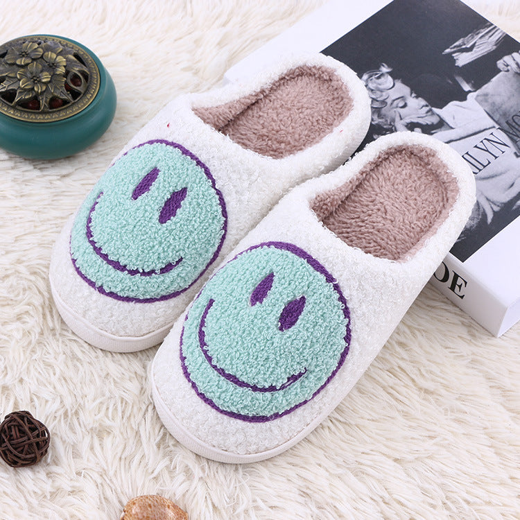Caldi e accoglienti Happy Home Smile pantofole | Smiley
