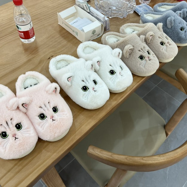 Pantofole calde e morbide per gatti dolci | Kitty