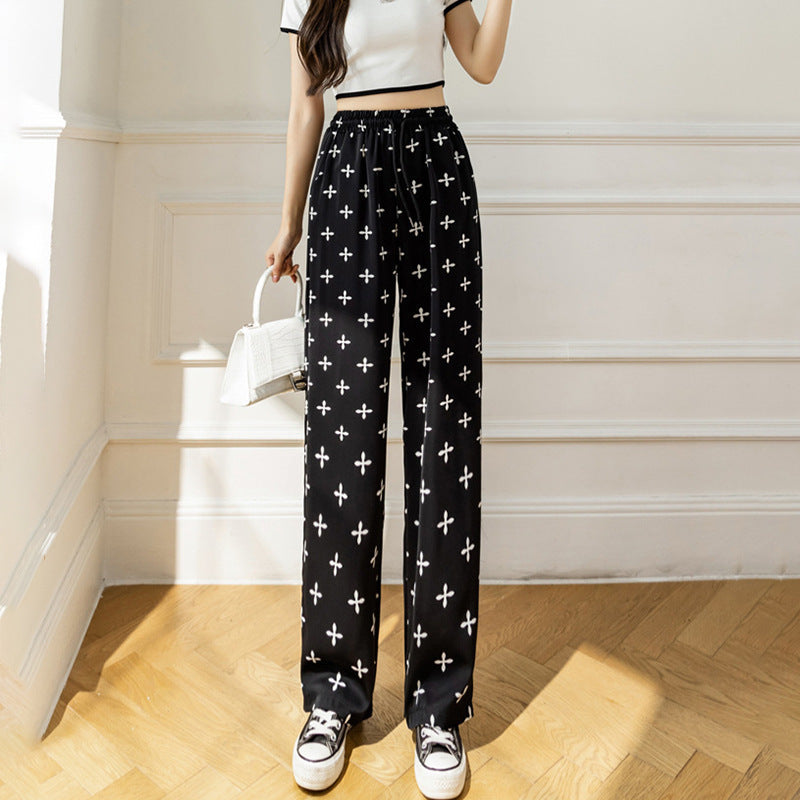 Unique Comfortable Trousers with Print | Sabrina