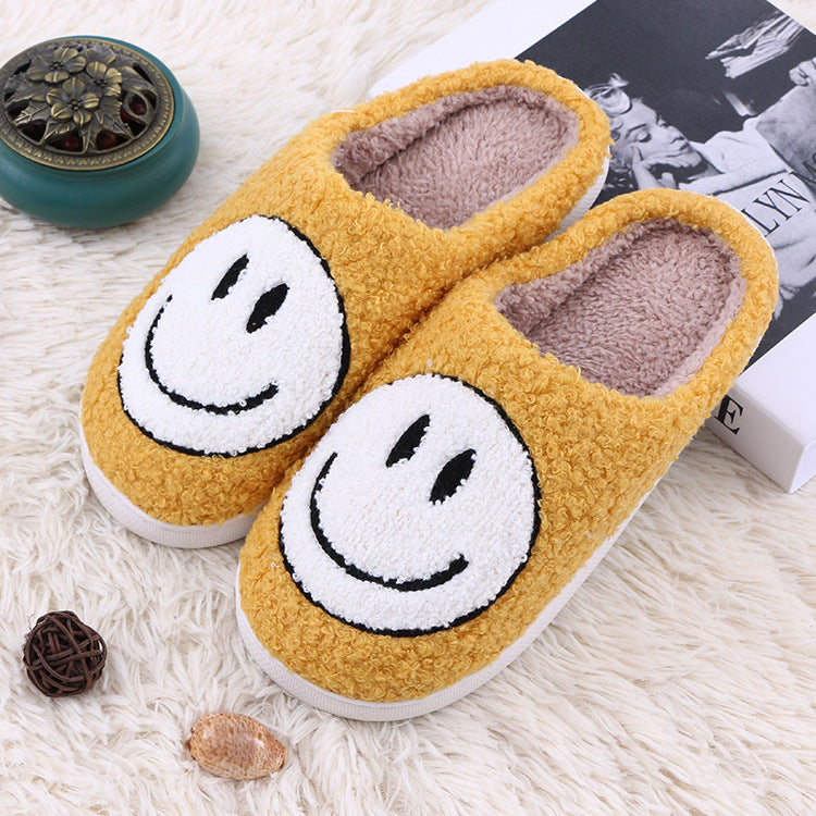 Caldi e accoglienti Happy Home Smile pantofole | Smiley