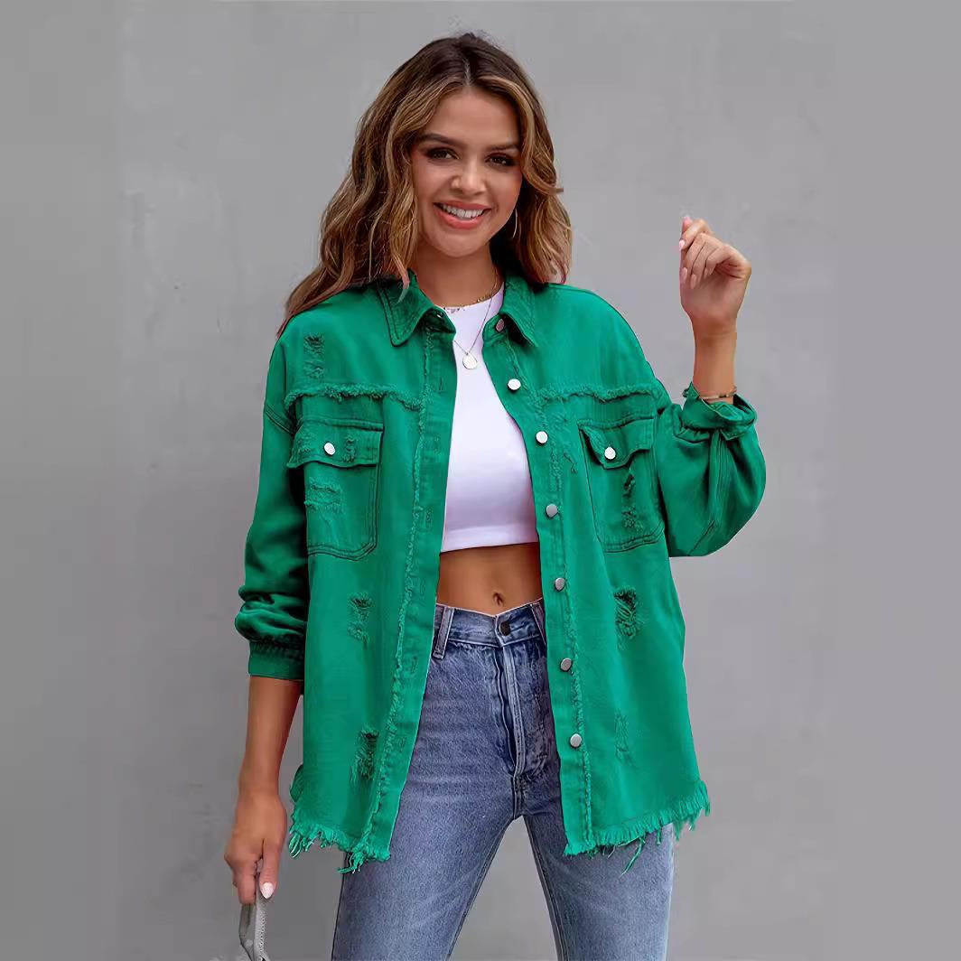 Stylish Denim Jacket for Women | Veronica