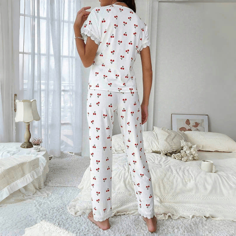 Set di pigiama in cotone per mattine dolci | Amora