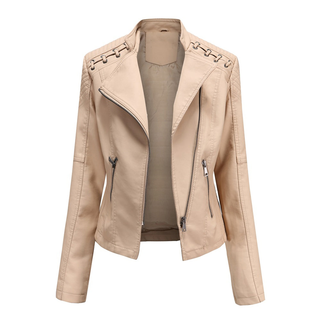 Stylish Leather Jacket for Women | Maria