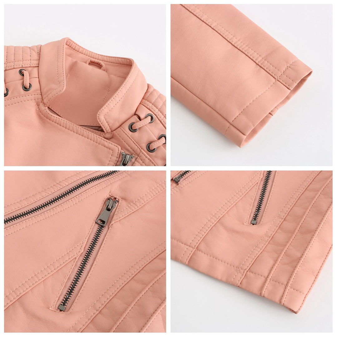 Stylish Leather Jacket for Women | Maria