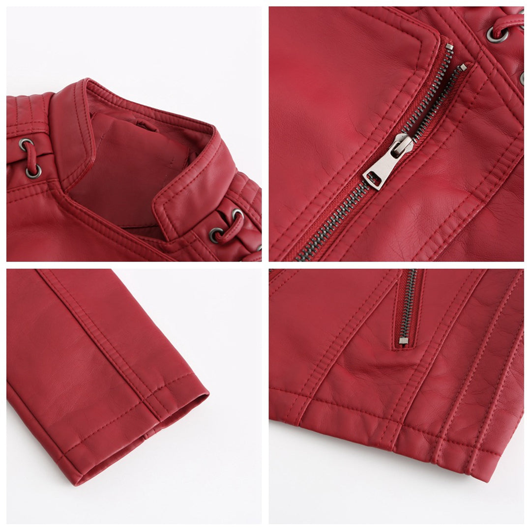 Stylish Leather Jacket for Women | Maria