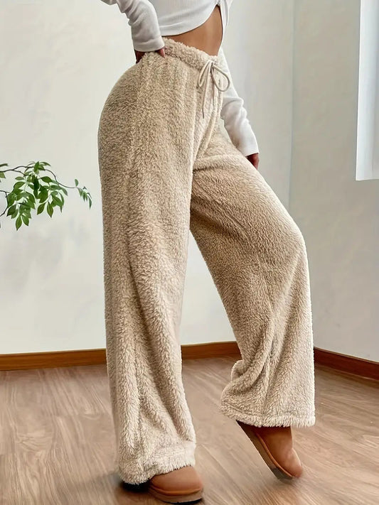 Pantaloni Teddy-Sherpa Eleganti e Morbidi | Jenny