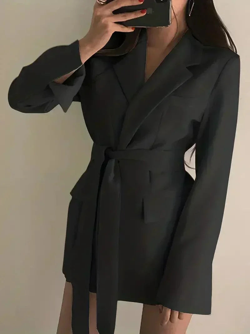 Elegant Stylish Short Blazer Dress | Jilliane