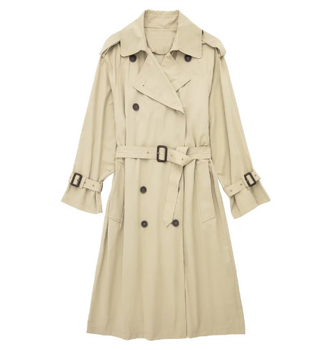 Refined Chic Trench Coat | Amara