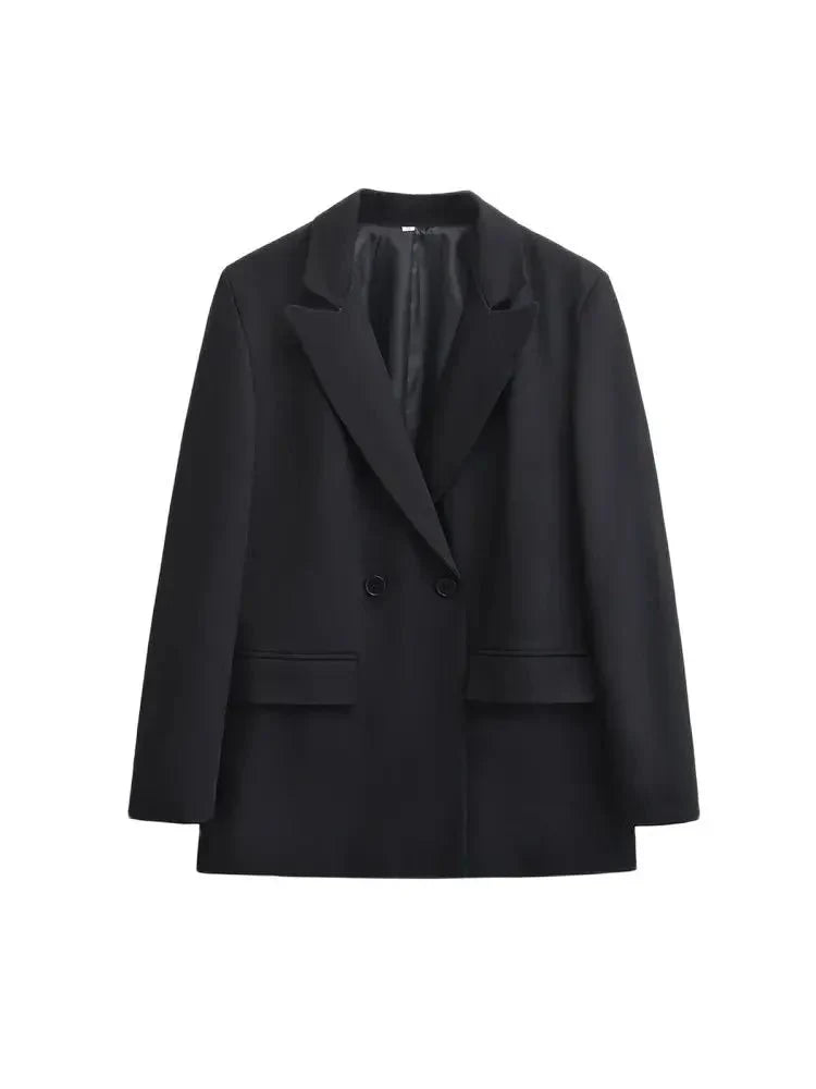 Classic Revers Blazer with Buttons | Clara