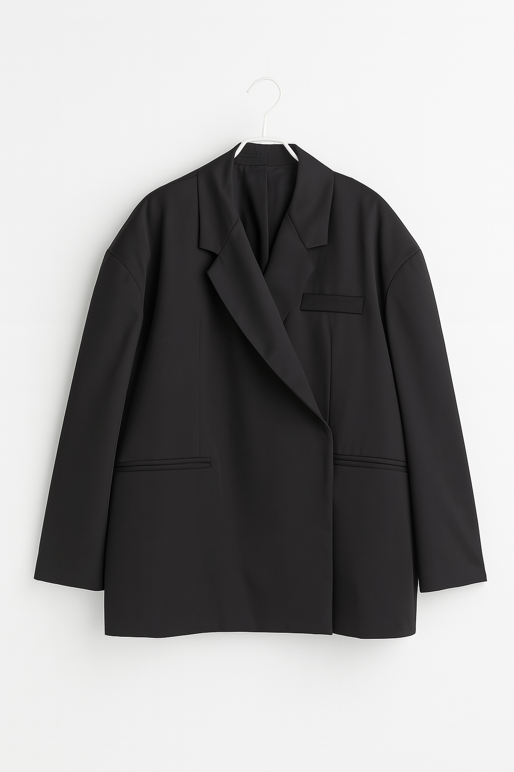 Oversized Blazer Without Buttons | Léa