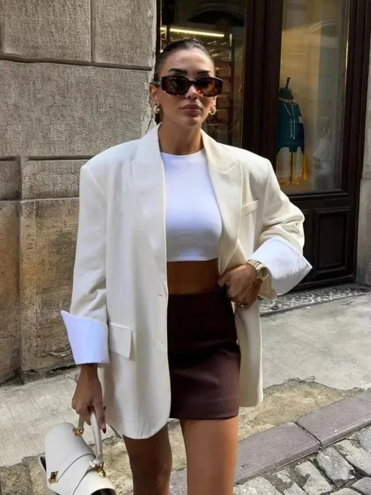 Light Elegant Plain Blazer | Florence