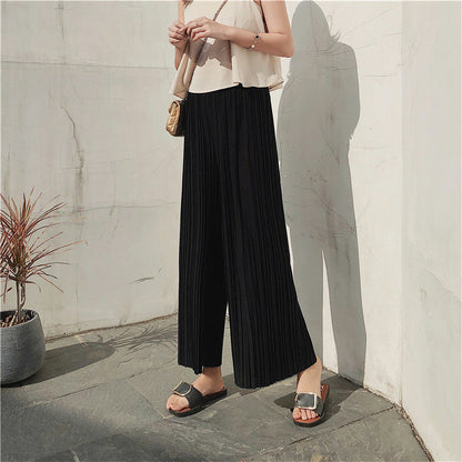 Wide Stylish Trousers for Women | Bordeaux