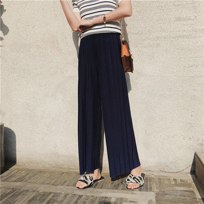 Wide Stylish Trousers for Women | Bordeaux