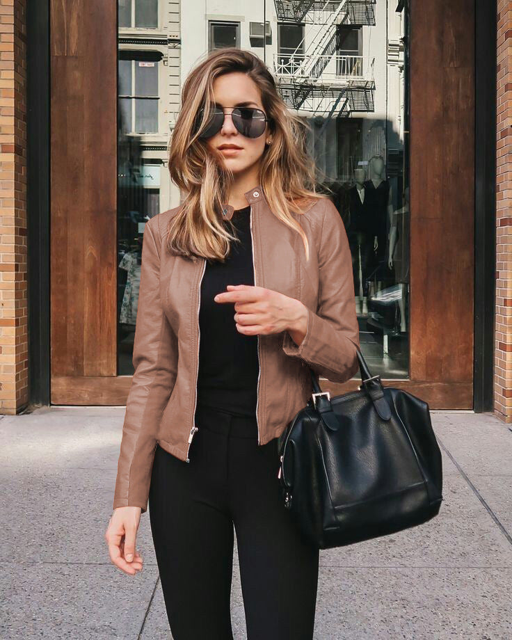 Stylish Leather Jacket | Jade