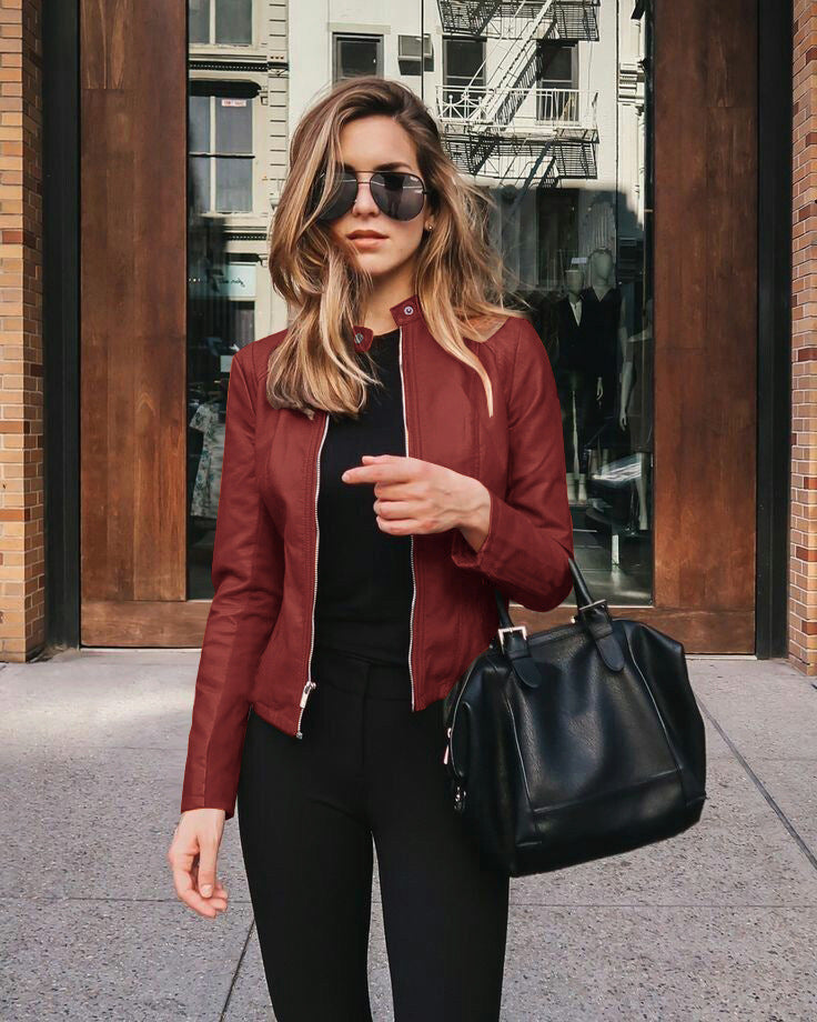 Stylish Leather Jacket | Jade