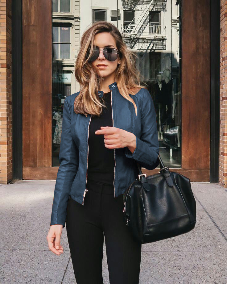 Stylish Leather Jacket | Jade