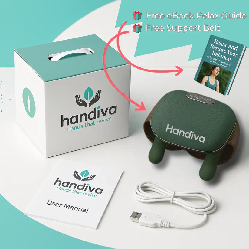 Handiva™ – Dispositivo per massaggio a mano, collo e spalle