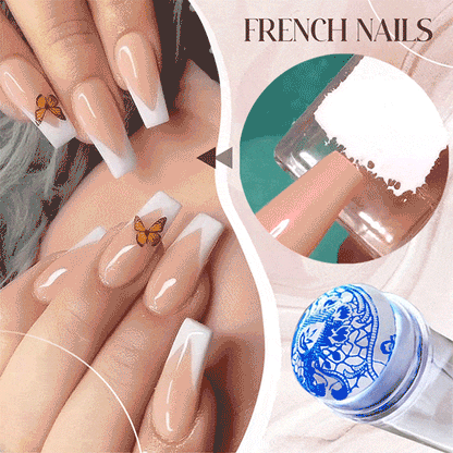 StampArt™ - Manicure Francese Perfetta in Secondi