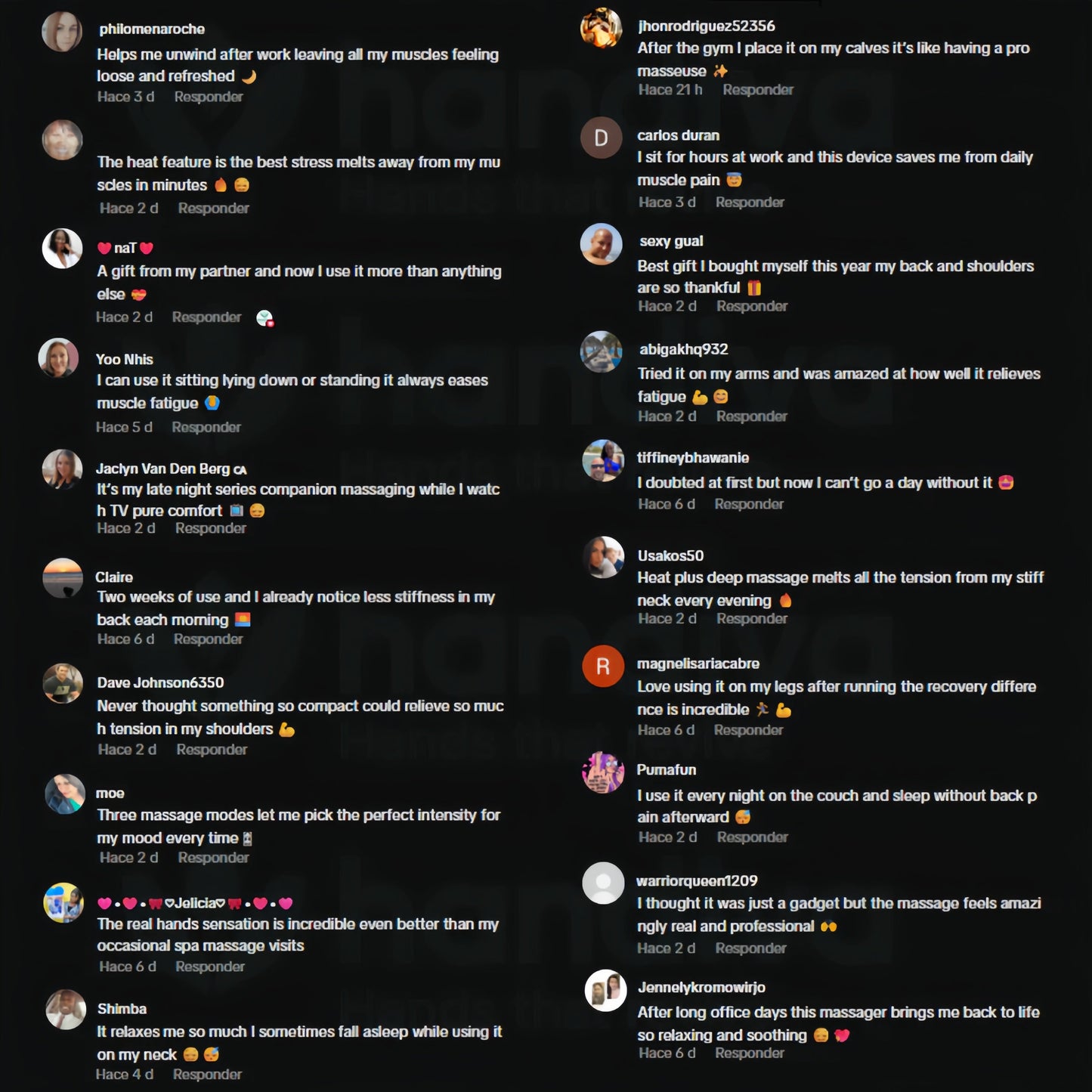 Handiva™ – Dispositivo per massaggio a mano, collo e spalle