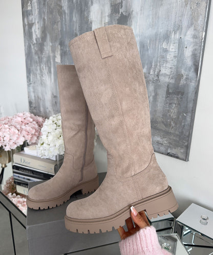 Comfortable High Boots with Warm Lining | Selina