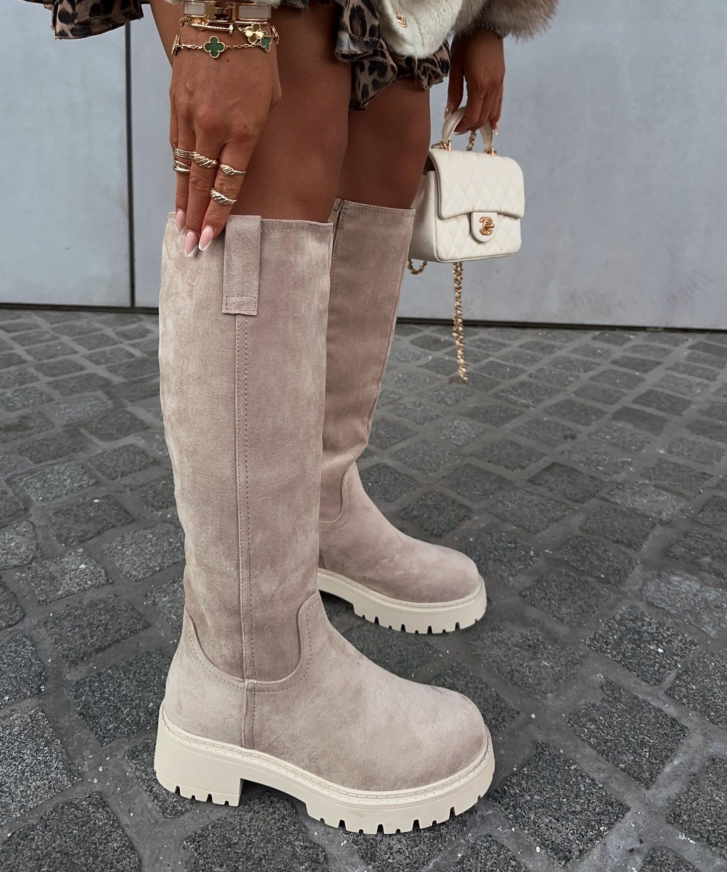 Comfortable High Boots with Warm Lining | Selina