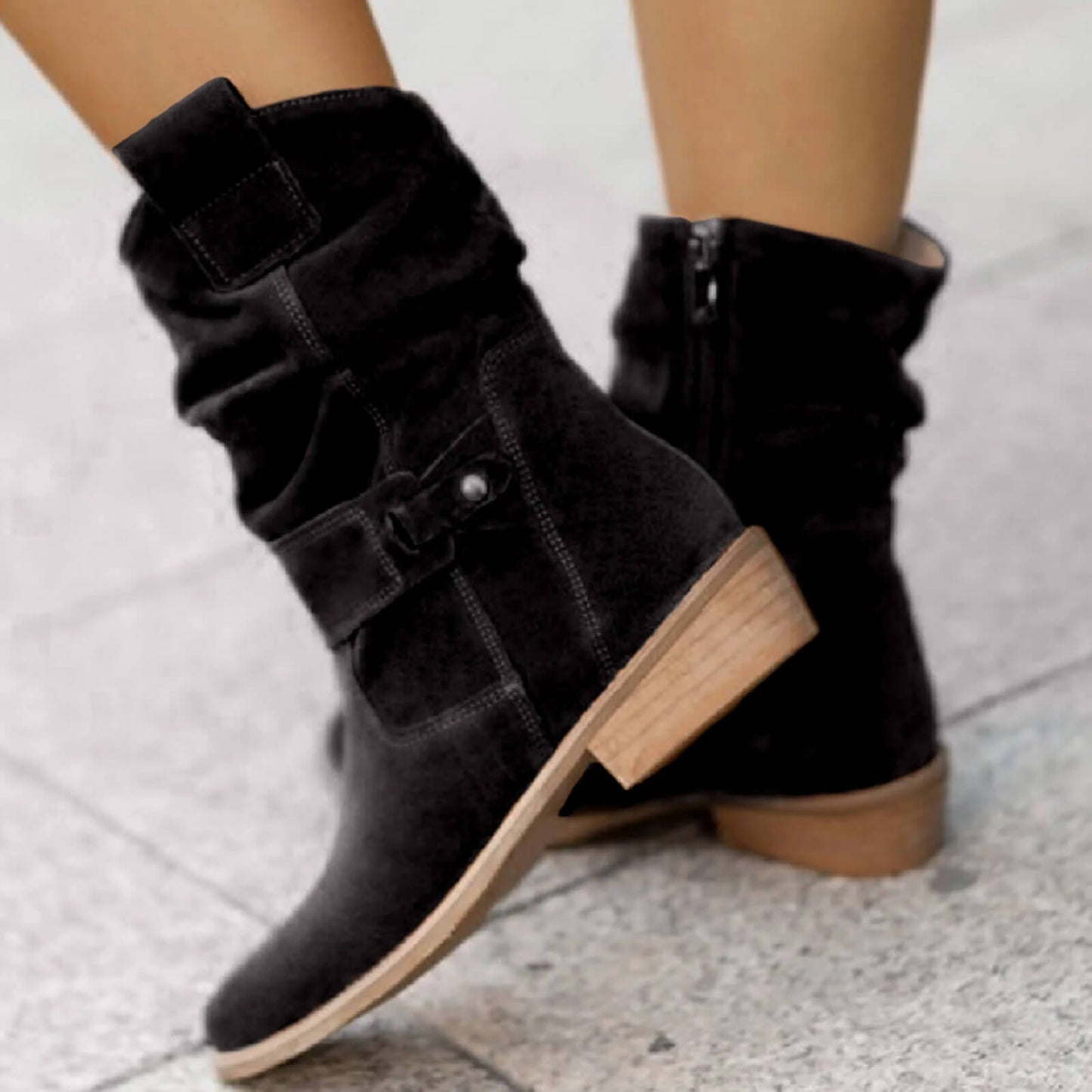 Suede Ankle Boots for Women | Sylvie