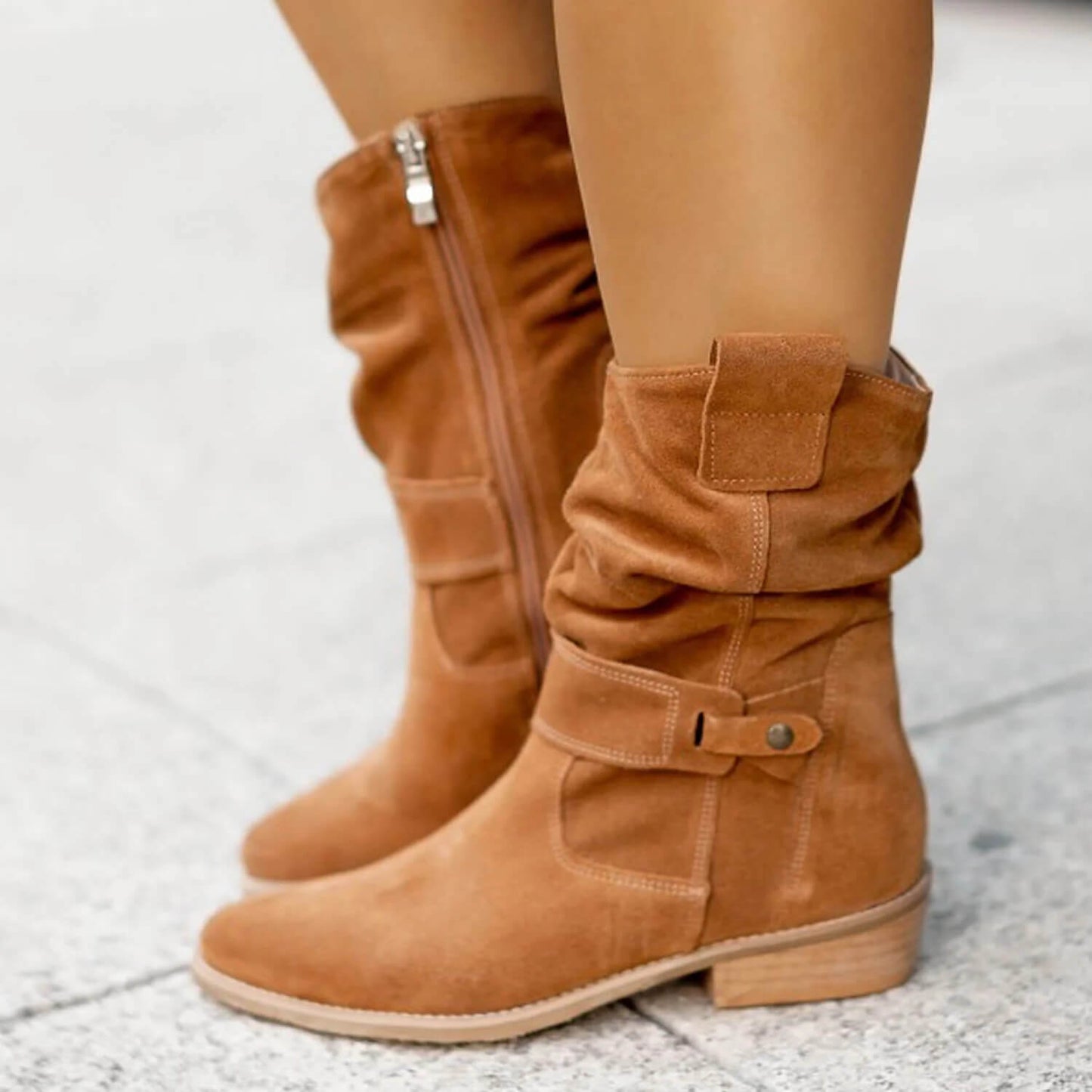 Suede Ankle Boots for Women | Sylvie