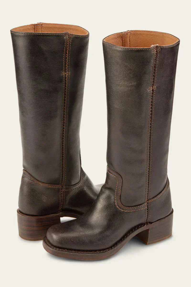 Elegant Block Heeled Boots | Fenna