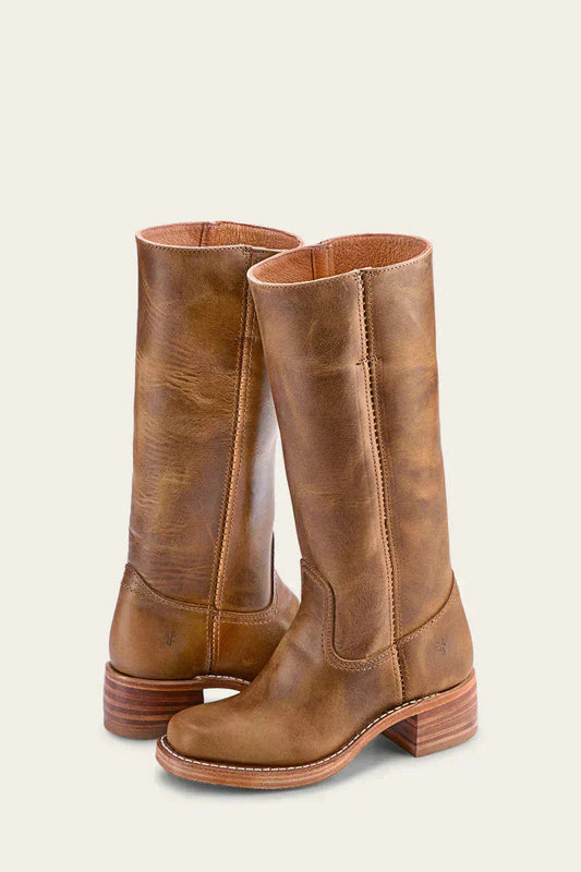 Elegant Block Heeled Boots | Fenna