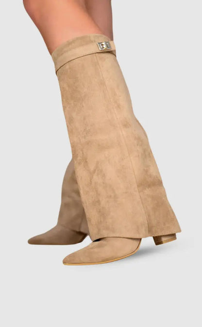 Elegant Knee-High Boots with Comfortable Fit | Yara