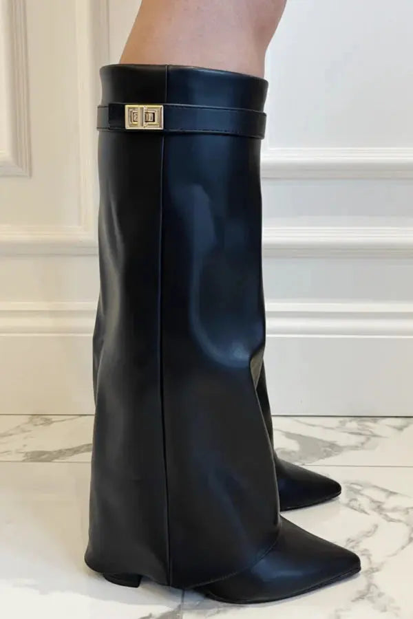 Elegant Knee-High Boots with Comfortable Fit | Yara